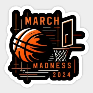 march madness 2024 Sticker